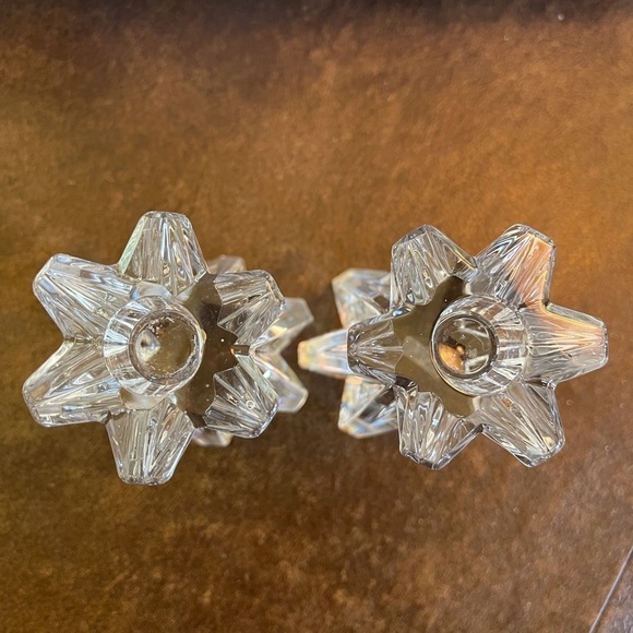 Lenox Crystal Candlesticks, matching pair, made in Germany - Picture 4 of 7